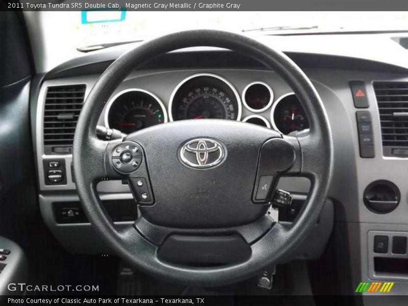 Magnetic Gray Metallic / Graphite Gray 2011 Toyota Tundra SR5 Double Cab