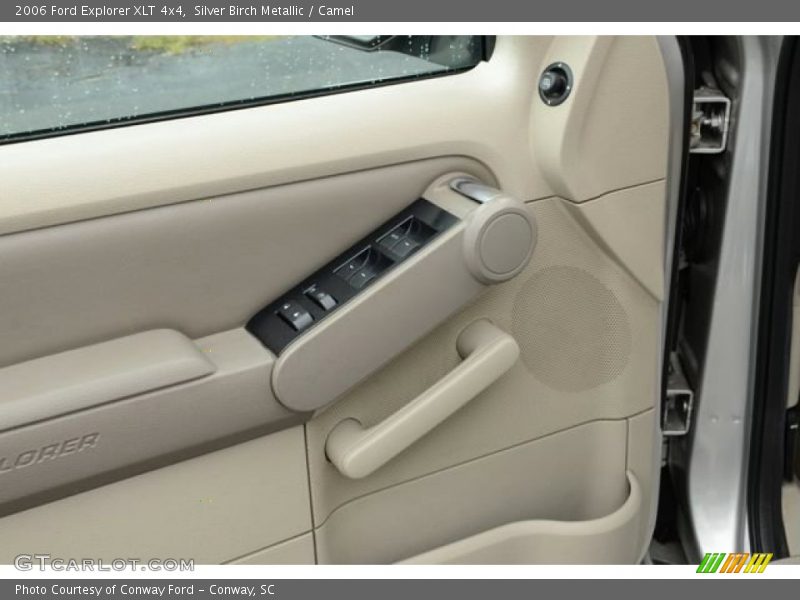 Silver Birch Metallic / Camel 2006 Ford Explorer XLT 4x4