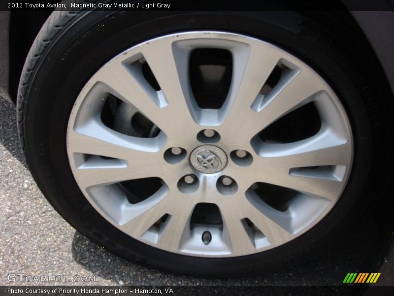 Magnetic Gray Metallic / Light Gray 2012 Toyota Avalon