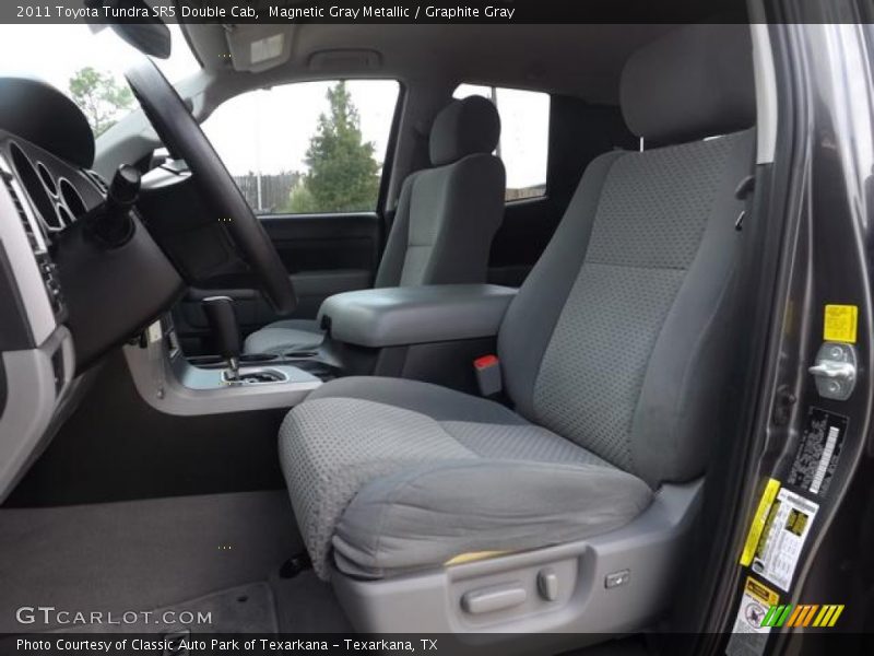 Magnetic Gray Metallic / Graphite Gray 2011 Toyota Tundra SR5 Double Cab