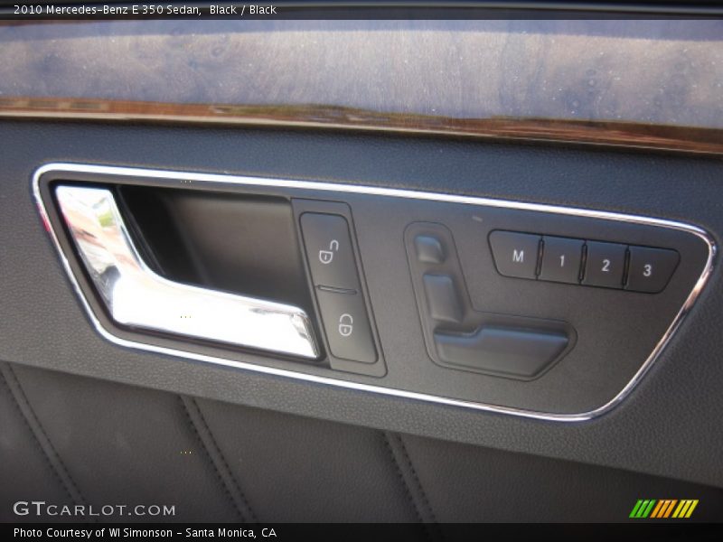 Black / Black 2010 Mercedes-Benz E 350 Sedan