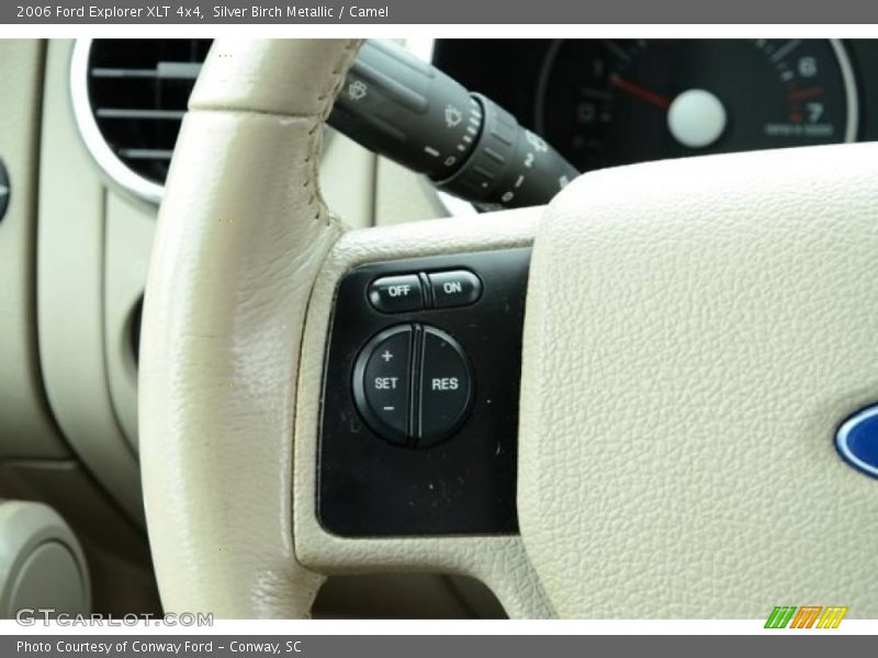 Silver Birch Metallic / Camel 2006 Ford Explorer XLT 4x4