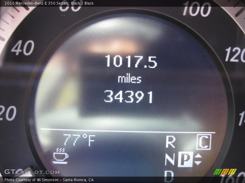Black / Black 2010 Mercedes-Benz E 350 Sedan