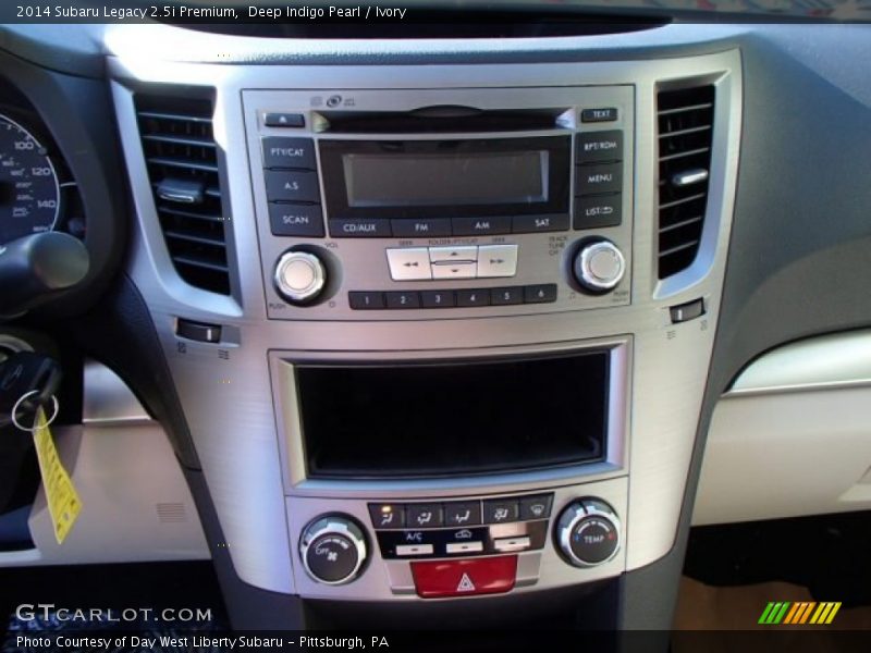 Deep Indigo Pearl / Ivory 2014 Subaru Legacy 2.5i Premium