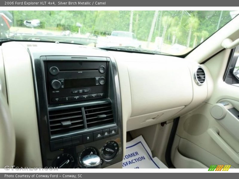 Silver Birch Metallic / Camel 2006 Ford Explorer XLT 4x4