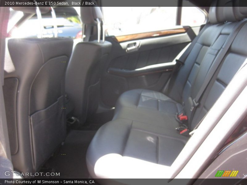 Black / Black 2010 Mercedes-Benz E 350 Sedan