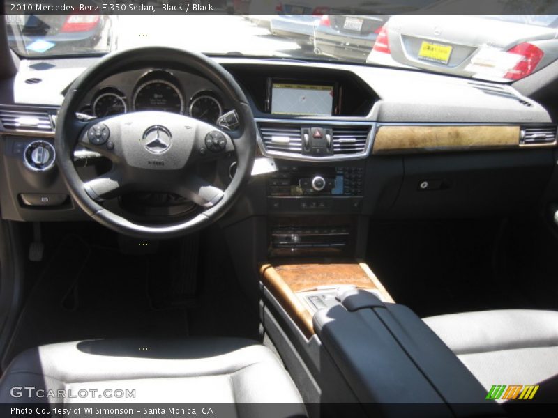 Black / Black 2010 Mercedes-Benz E 350 Sedan