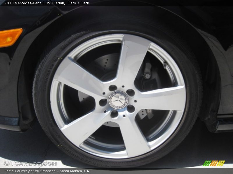 Black / Black 2010 Mercedes-Benz E 350 Sedan