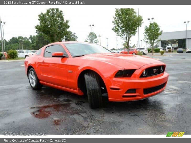 Race Red / Charcoal Black 2013 Ford Mustang GT Coupe