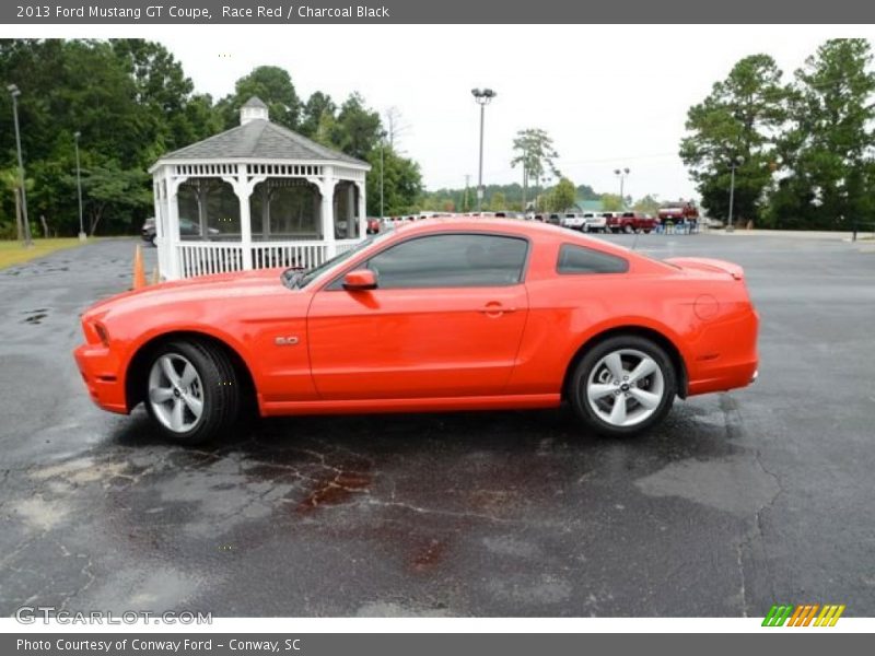 Race Red / Charcoal Black 2013 Ford Mustang GT Coupe