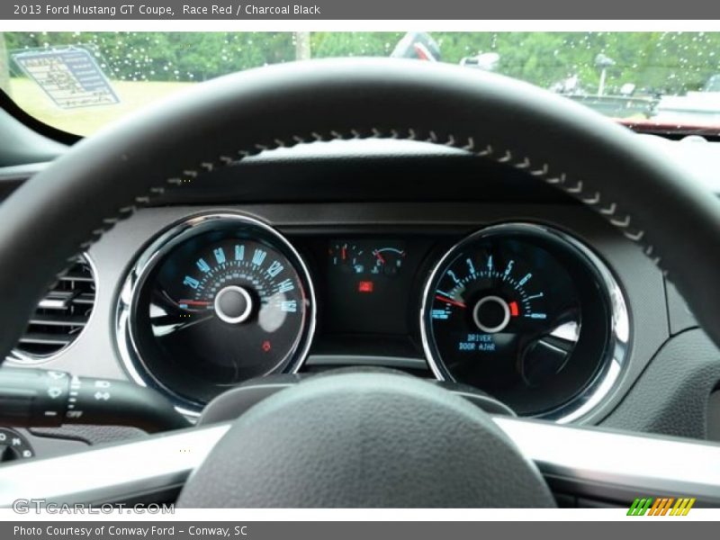 Race Red / Charcoal Black 2013 Ford Mustang GT Coupe