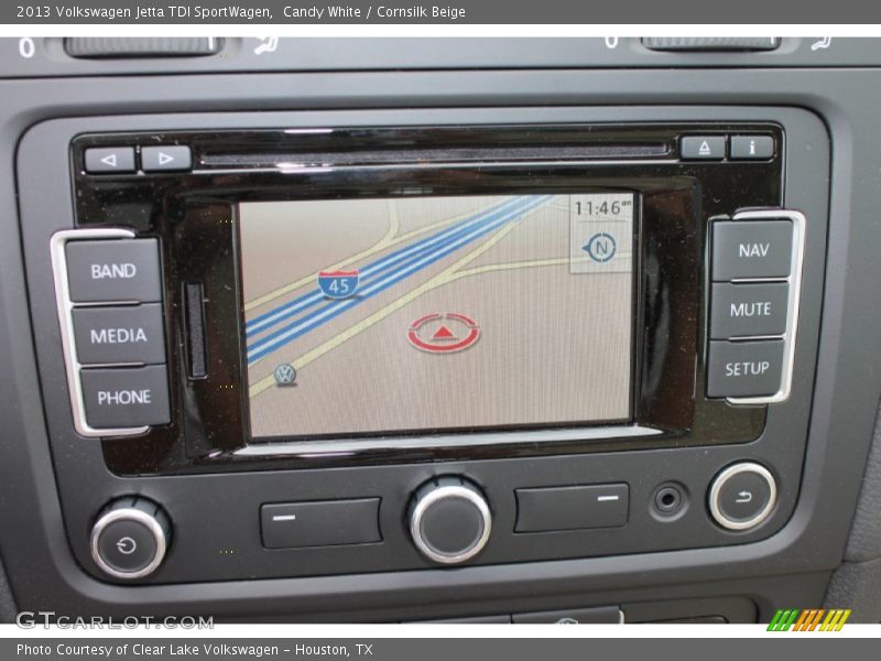 Candy White / Cornsilk Beige 2013 Volkswagen Jetta TDI SportWagen