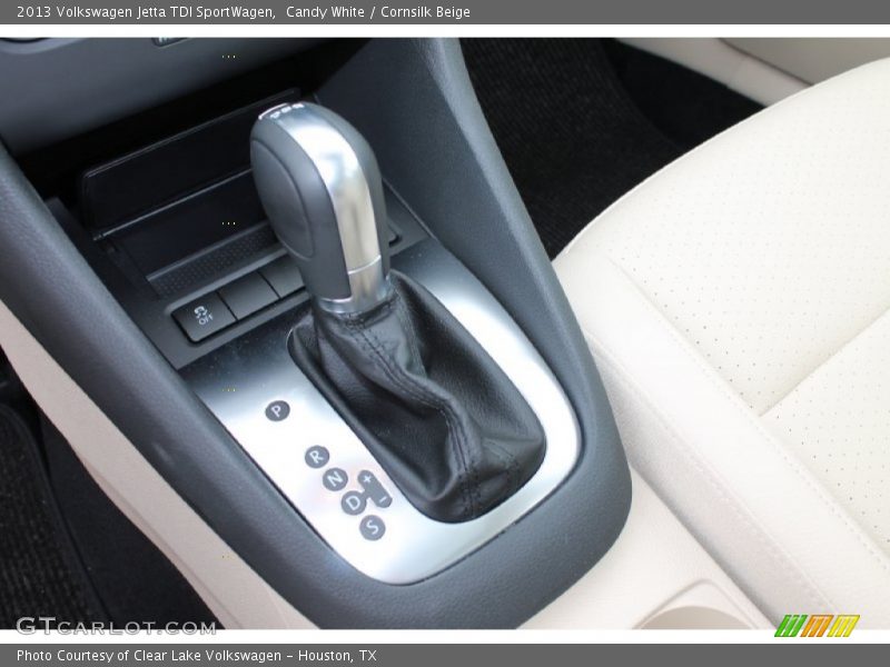 Candy White / Cornsilk Beige 2013 Volkswagen Jetta TDI SportWagen