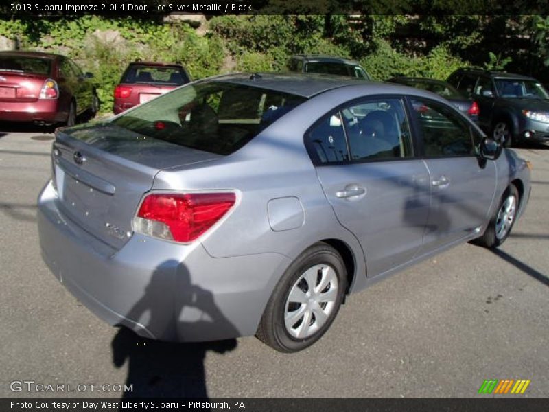 Ice Silver Metallic / Black 2013 Subaru Impreza 2.0i 4 Door