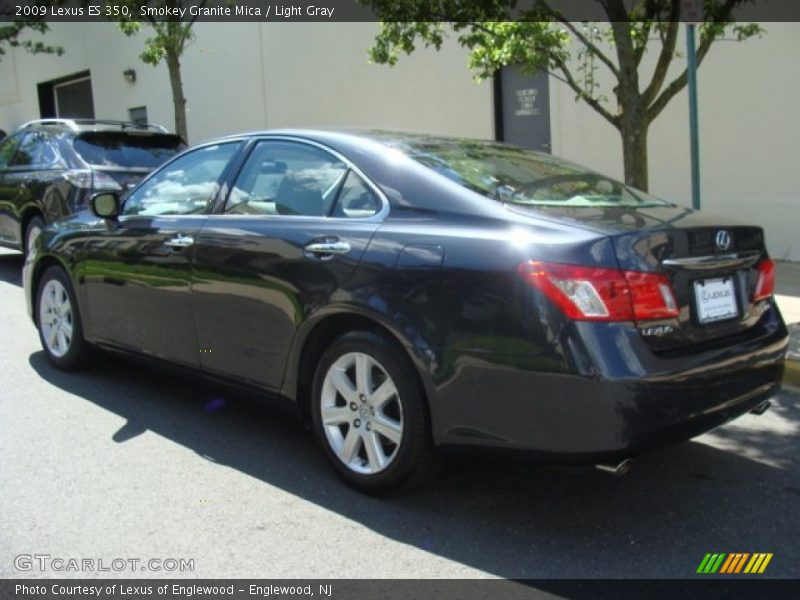 Smokey Granite Mica / Light Gray 2009 Lexus ES 350