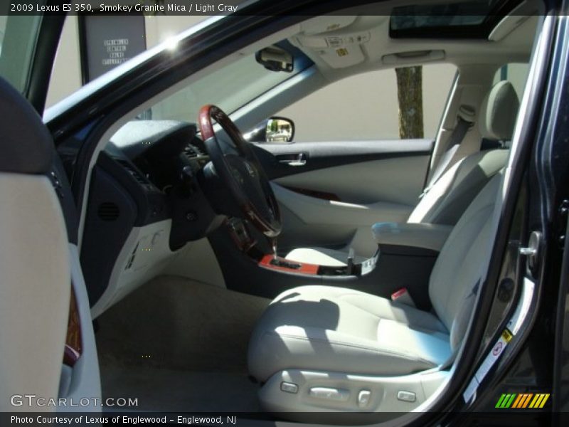 Smokey Granite Mica / Light Gray 2009 Lexus ES 350