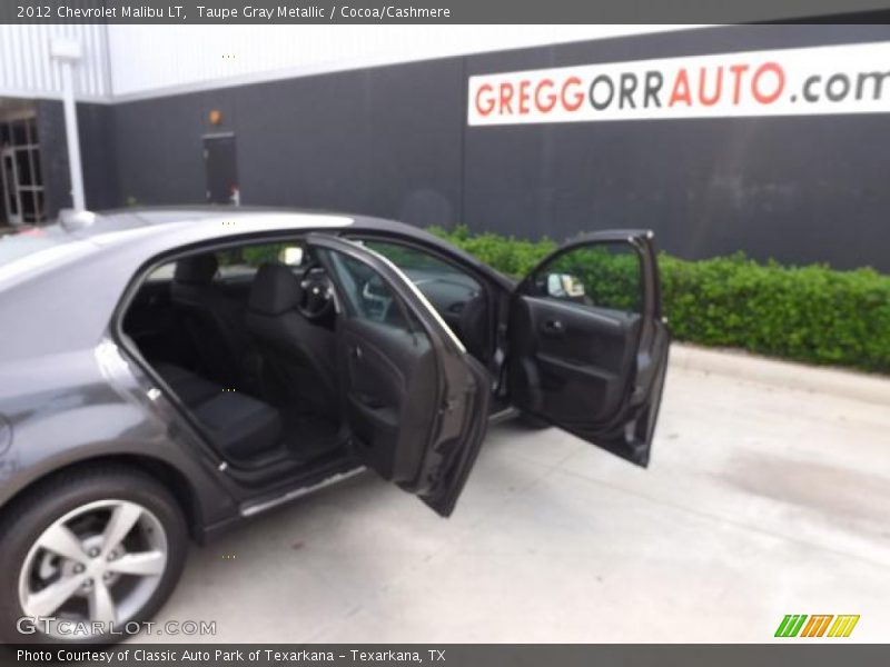 Taupe Gray Metallic / Cocoa/Cashmere 2012 Chevrolet Malibu LT
