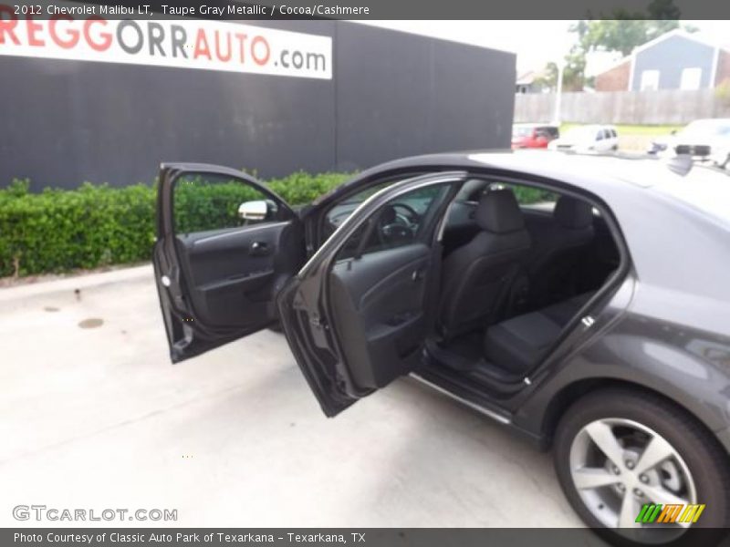 Taupe Gray Metallic / Cocoa/Cashmere 2012 Chevrolet Malibu LT