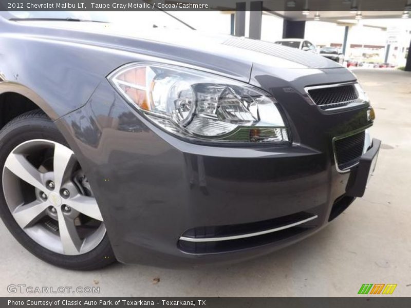 Taupe Gray Metallic / Cocoa/Cashmere 2012 Chevrolet Malibu LT