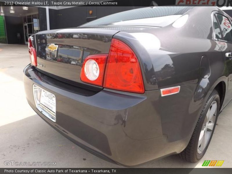 Taupe Gray Metallic / Cocoa/Cashmere 2012 Chevrolet Malibu LT