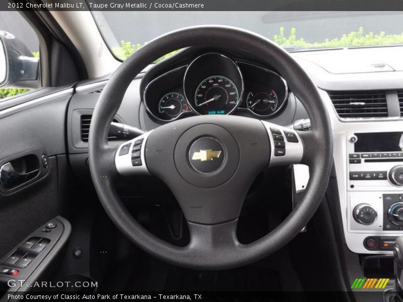 Taupe Gray Metallic / Cocoa/Cashmere 2012 Chevrolet Malibu LT