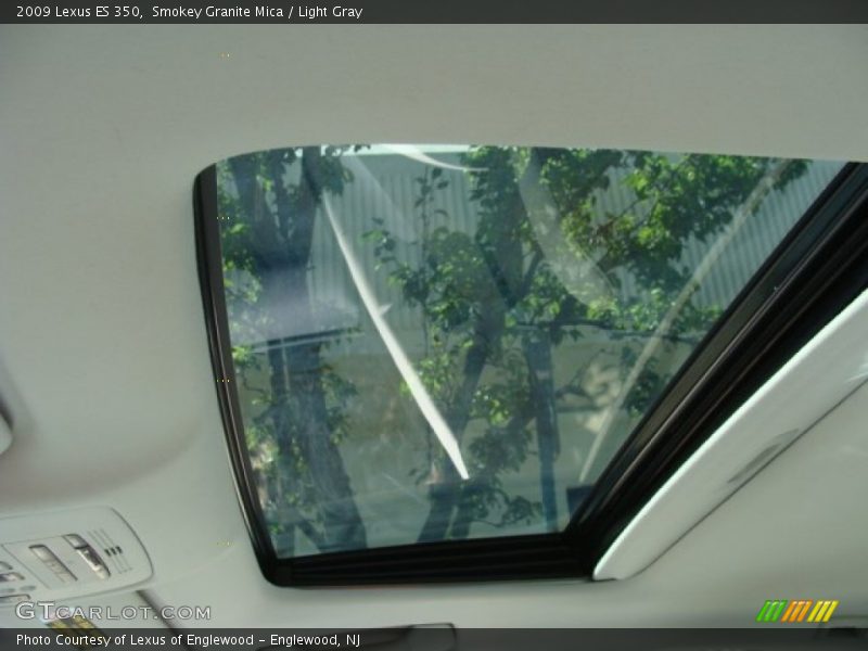 Smokey Granite Mica / Light Gray 2009 Lexus ES 350