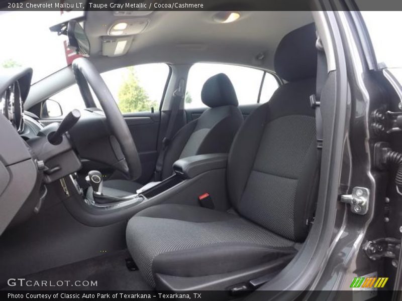 Taupe Gray Metallic / Cocoa/Cashmere 2012 Chevrolet Malibu LT