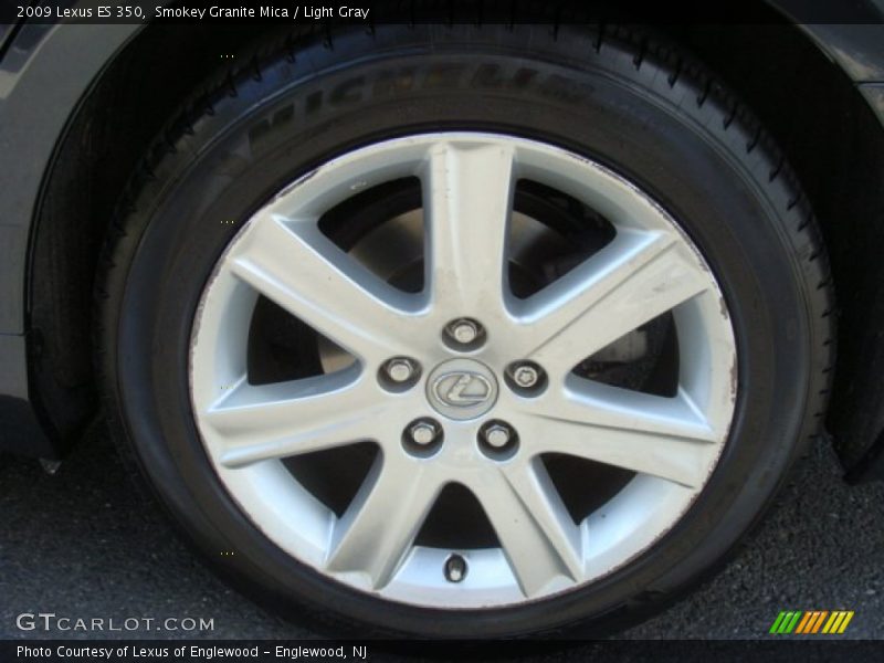 Smokey Granite Mica / Light Gray 2009 Lexus ES 350