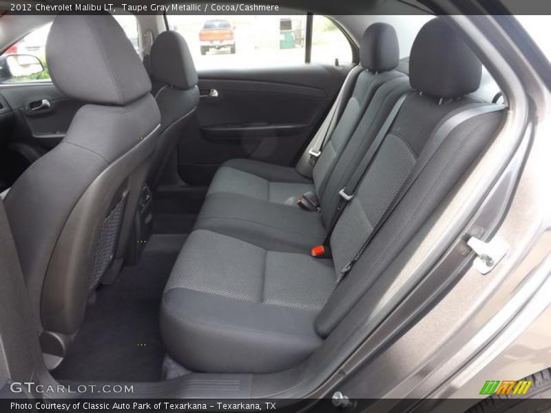 Taupe Gray Metallic / Cocoa/Cashmere 2012 Chevrolet Malibu LT