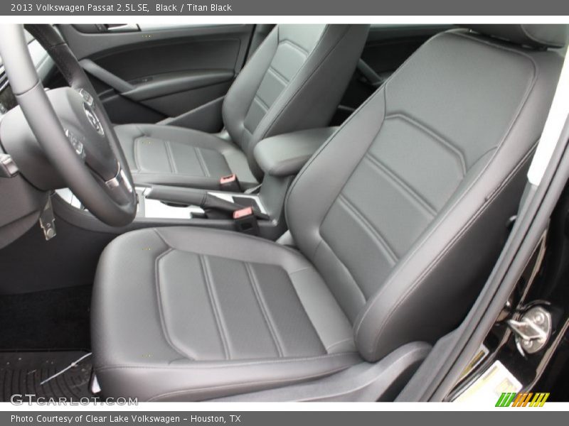 Black / Titan Black 2013 Volkswagen Passat 2.5L SE