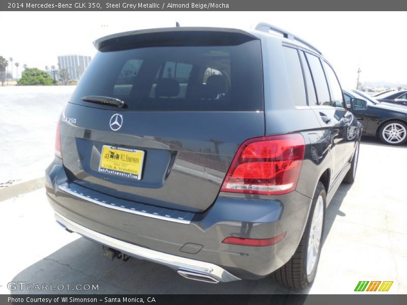 Steel Grey Metallic / Almond Beige/Mocha 2014 Mercedes-Benz GLK 350