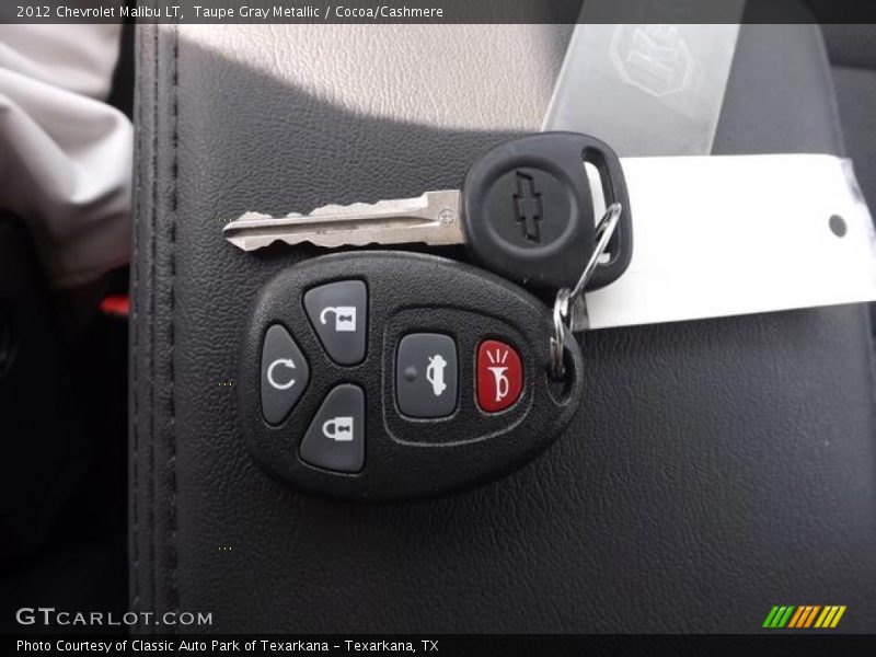 Taupe Gray Metallic / Cocoa/Cashmere 2012 Chevrolet Malibu LT
