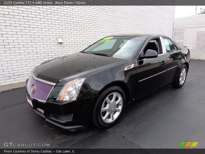 Front 3/4 View of 2009 CTS 4 AWD Sedan