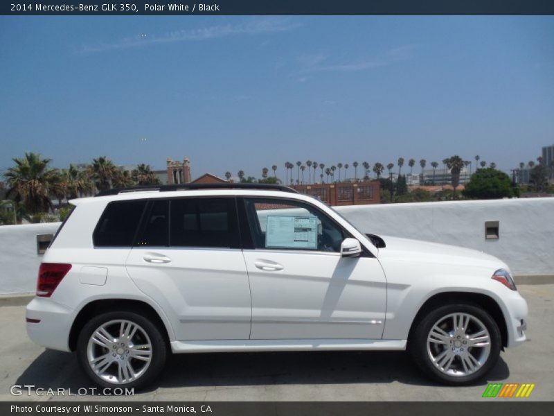 Polar White / Black 2014 Mercedes-Benz GLK 350