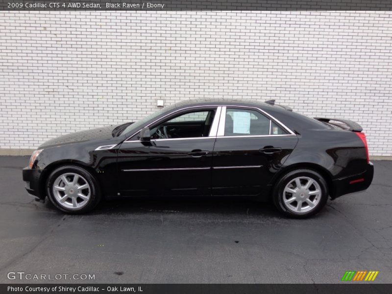  2009 CTS 4 AWD Sedan Black Raven