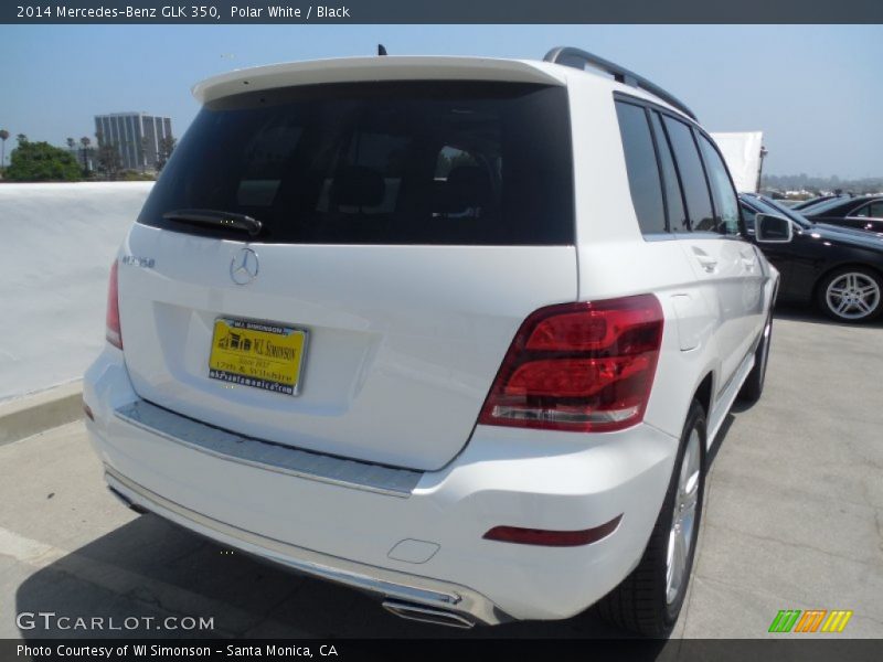 Polar White / Black 2014 Mercedes-Benz GLK 350