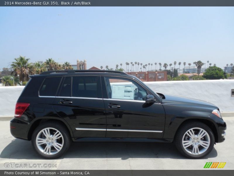 Black / Ash/Black 2014 Mercedes-Benz GLK 350