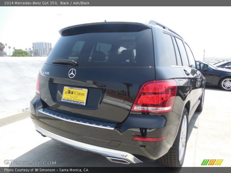 Black / Ash/Black 2014 Mercedes-Benz GLK 350