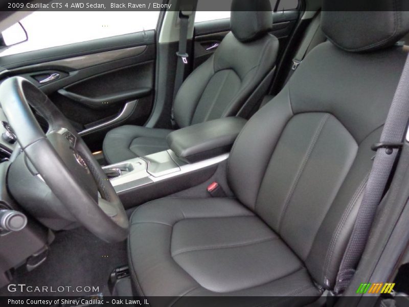 Black Raven / Ebony 2009 Cadillac CTS 4 AWD Sedan