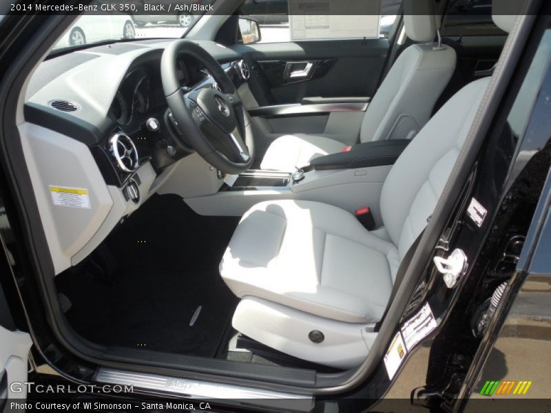 Black / Ash/Black 2014 Mercedes-Benz GLK 350