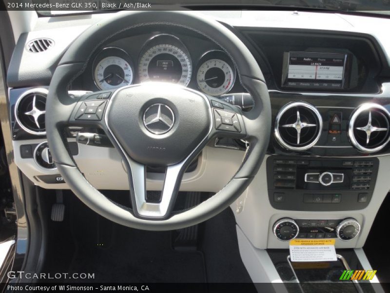 Black / Ash/Black 2014 Mercedes-Benz GLK 350