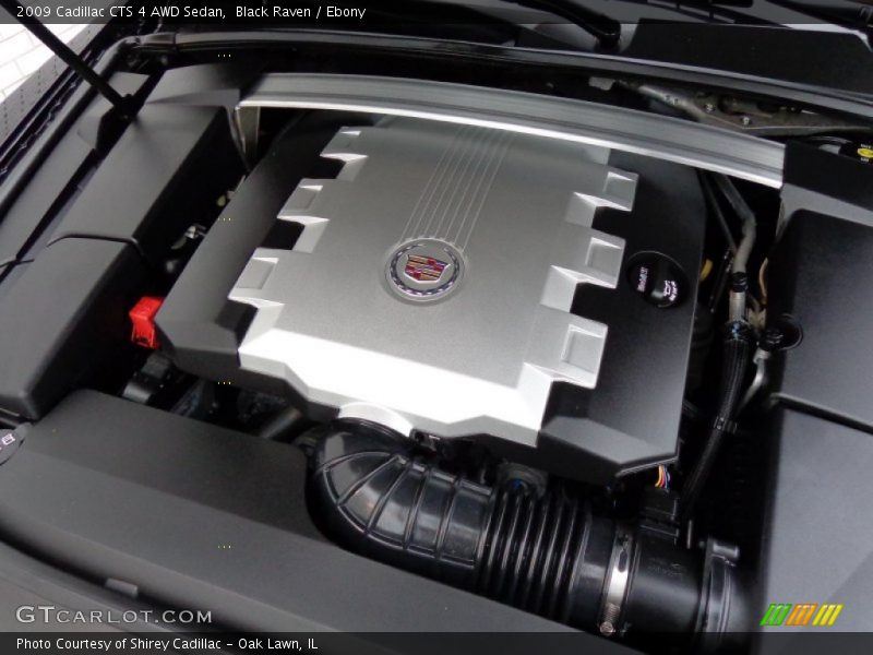 Black Raven / Ebony 2009 Cadillac CTS 4 AWD Sedan