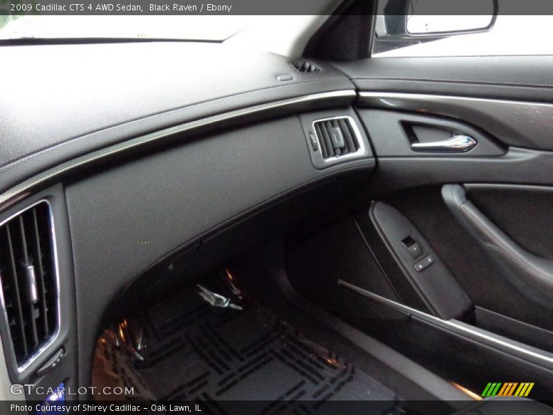 Black Raven / Ebony 2009 Cadillac CTS 4 AWD Sedan