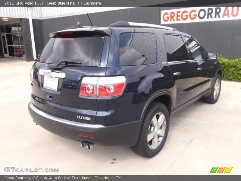 Deep Blue Metallic / Cashmere 2011 GMC Acadia SLT
