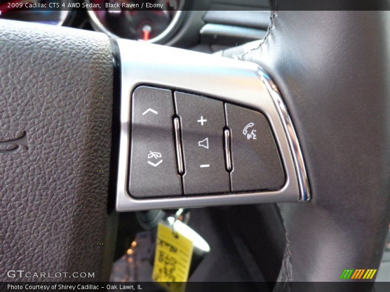 Black Raven / Ebony 2009 Cadillac CTS 4 AWD Sedan