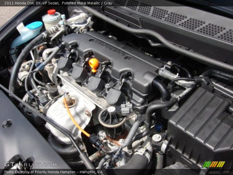  2011 Civic DX-VP Sedan Engine - 1.8 Liter SOHC 16-Valve i-VTEC 4 Cylinder