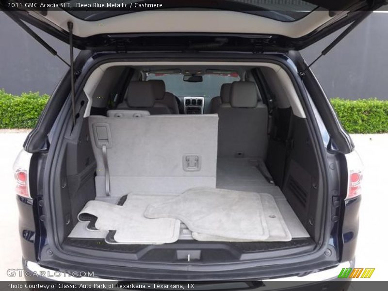 Deep Blue Metallic / Cashmere 2011 GMC Acadia SLT