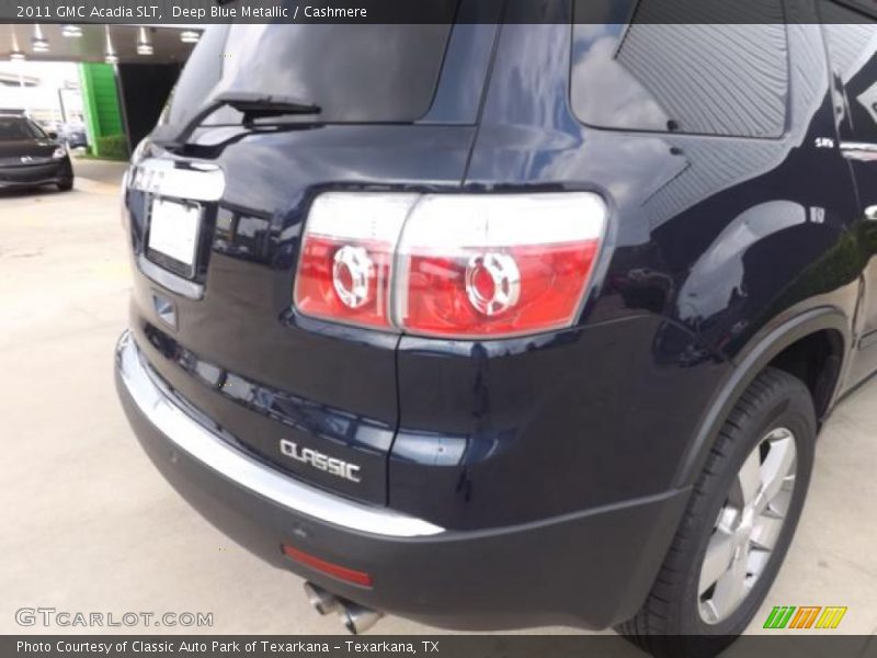 Deep Blue Metallic / Cashmere 2011 GMC Acadia SLT
