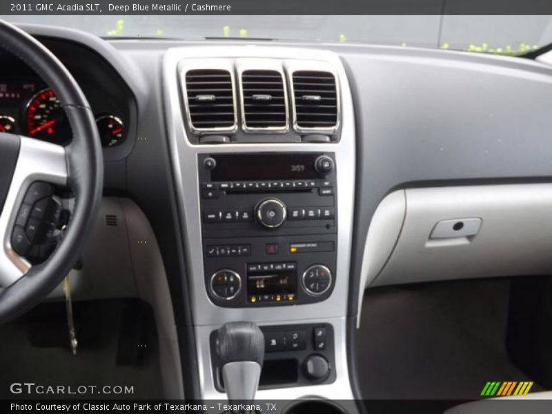 Deep Blue Metallic / Cashmere 2011 GMC Acadia SLT