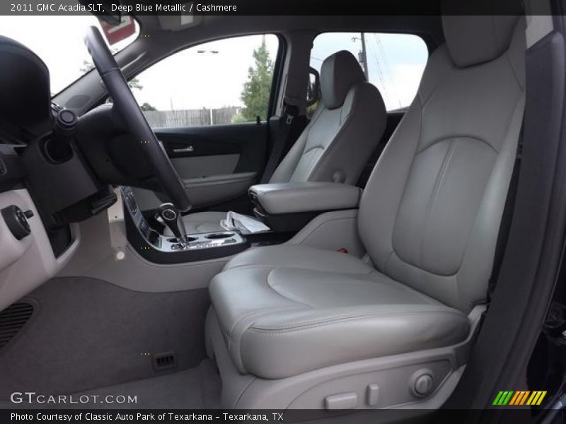 Deep Blue Metallic / Cashmere 2011 GMC Acadia SLT
